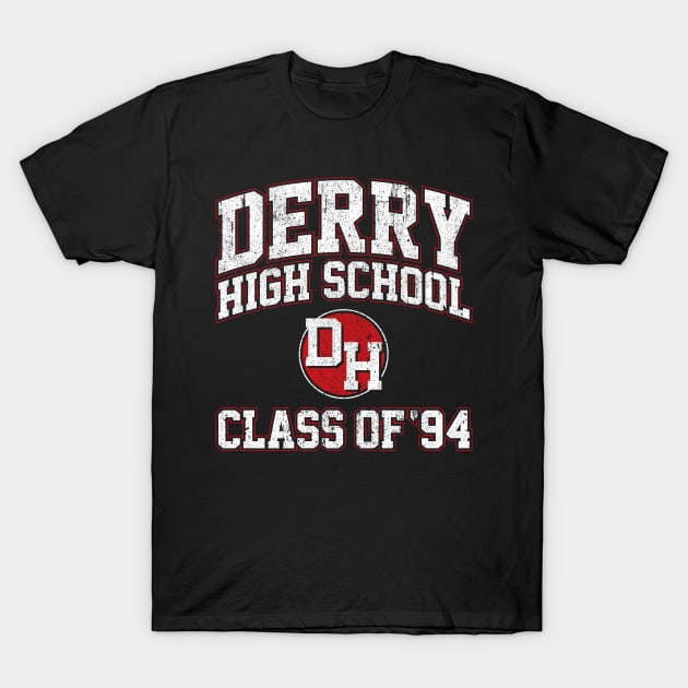 Derry High School Class of 94 (Variant) T-Shirt by huckblade